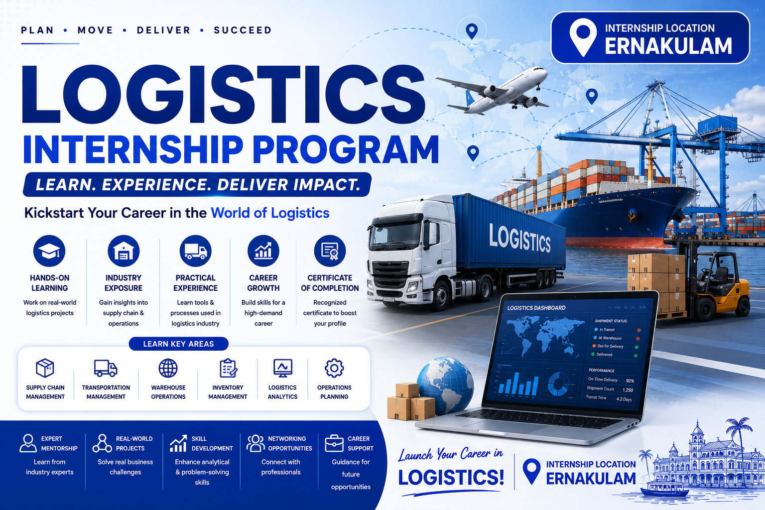 Logistics & Supply Chain Internship Program in Ernakulam